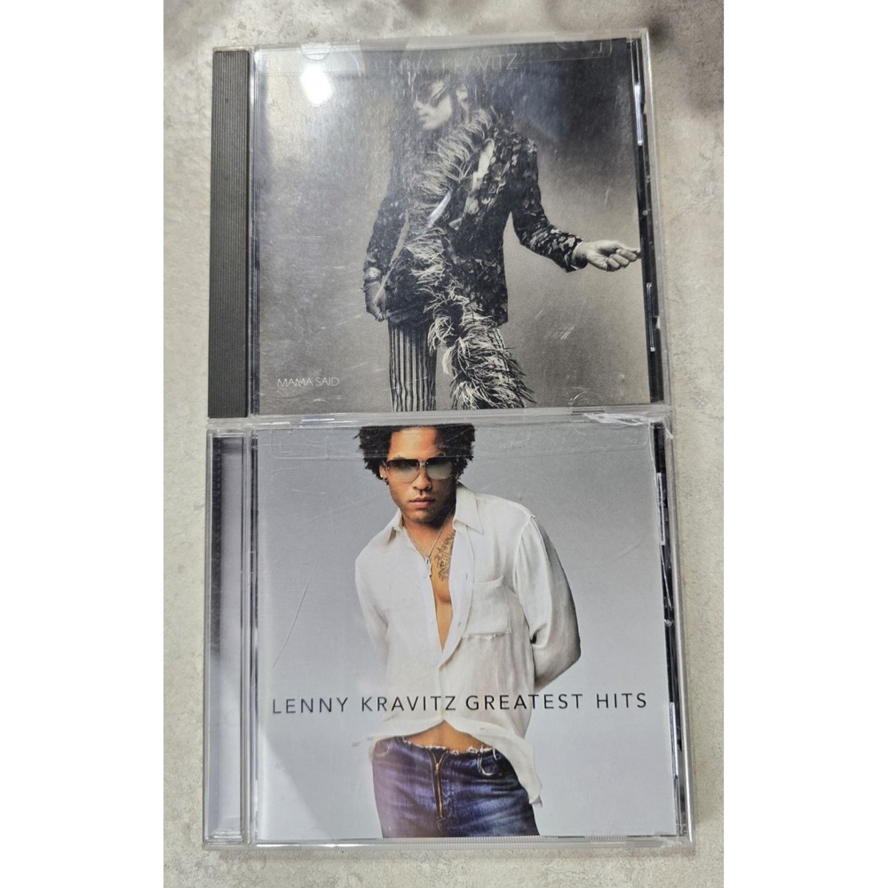 Lenny Kravitz Greatest Hits and Mama Said Audio CD 2 Albums